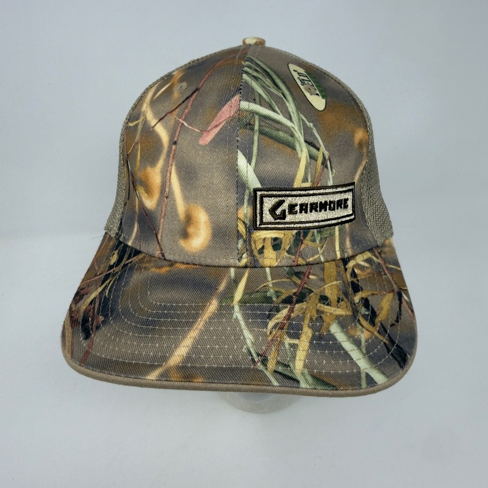 Gearmore Camo Trucker Hat Tan Mesh Snapback The Hat Source Platinum‎ Series